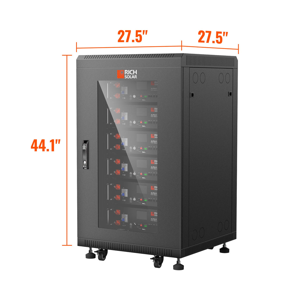 Rich Solar 6-slot battery server rack for ALPHA 5 PRO, photo 3 of 6