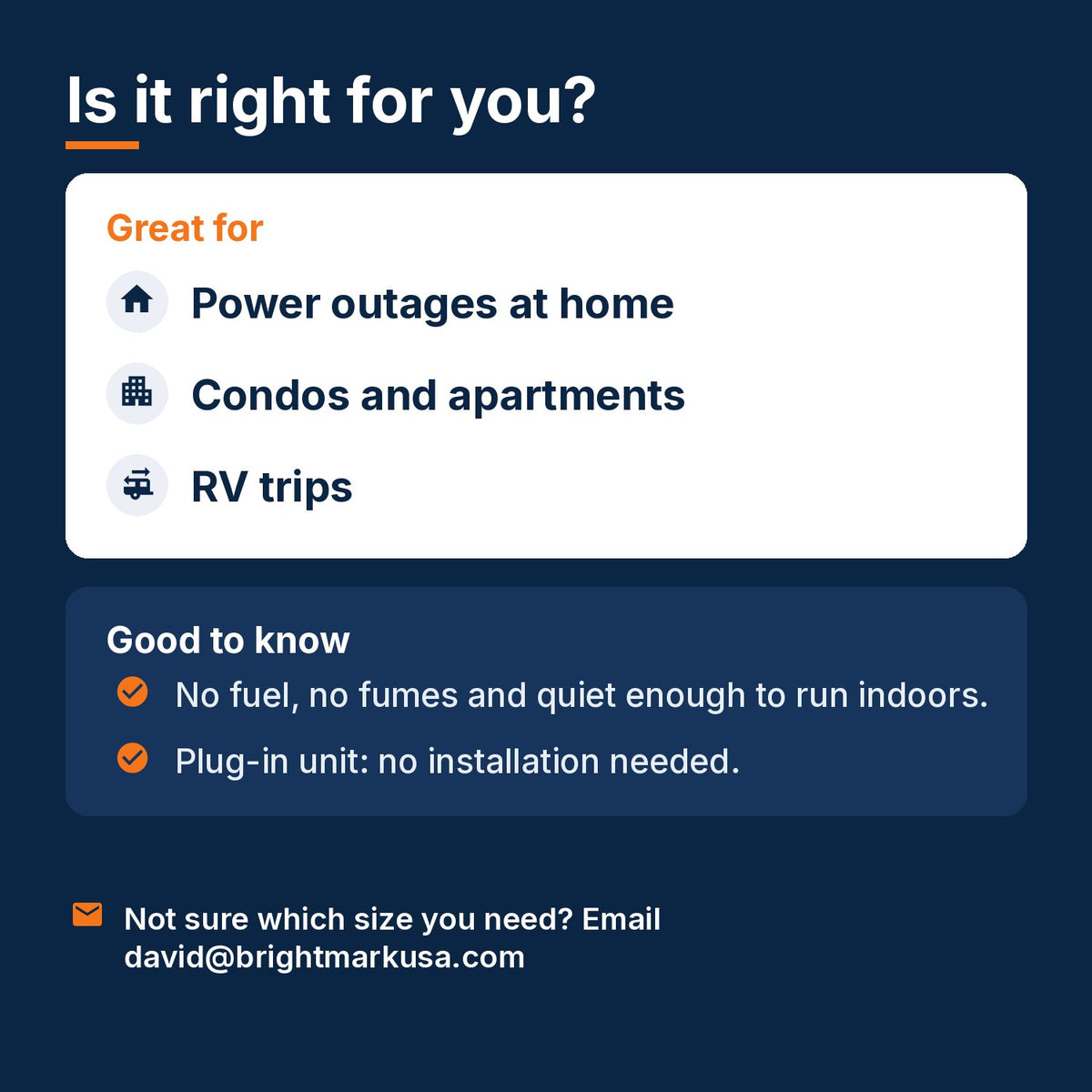 Is the 3,840Wh power station right for you: power outages, condos and apartments, RV trips; no fuel, no fumes, quiet enough to run indoors